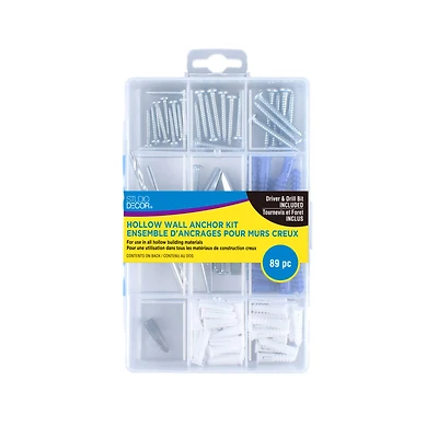 Hollow Wall Anchor Kit by Studio Décor®