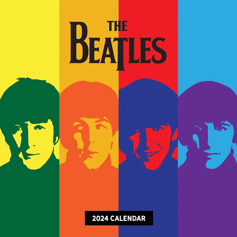 TF Publishing 2024 The Beatles Wall Calendar