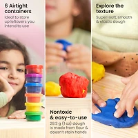 Arteza® Kids Alphabet Dough Kit, 32 pcs