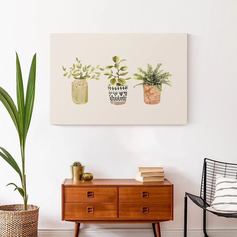 Designs Direct Potted Plants Canvas Wall Art