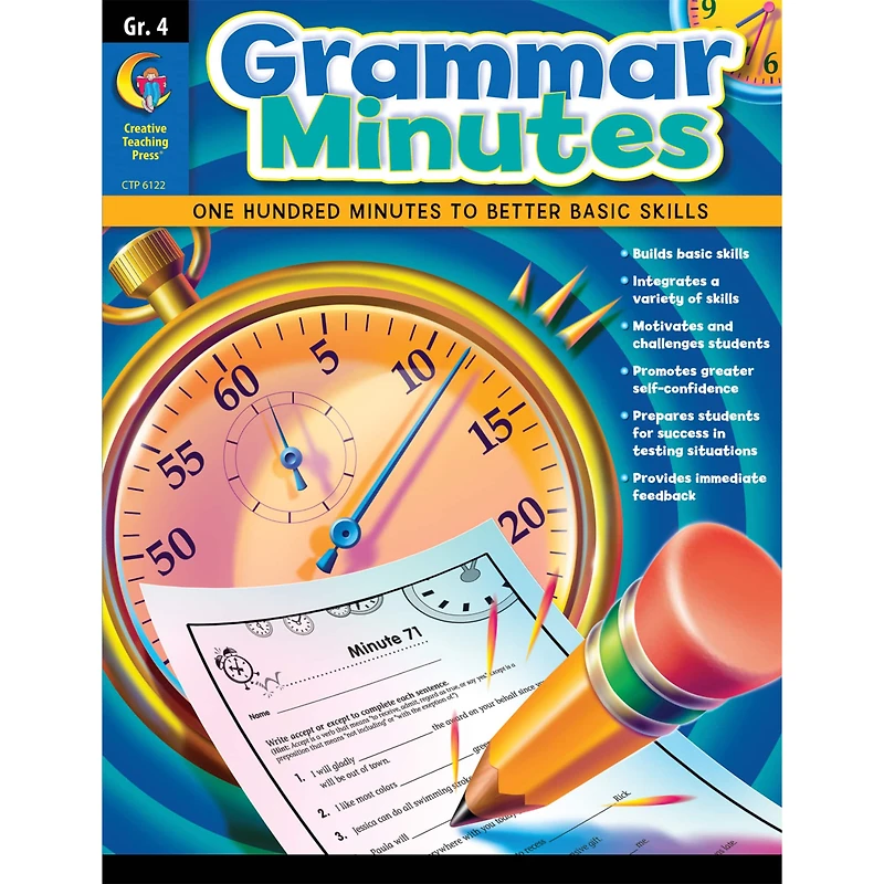 Creative Teaching Press® Grammar Minutes Workbook