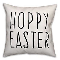 Hoppy Easter Throw Pillow