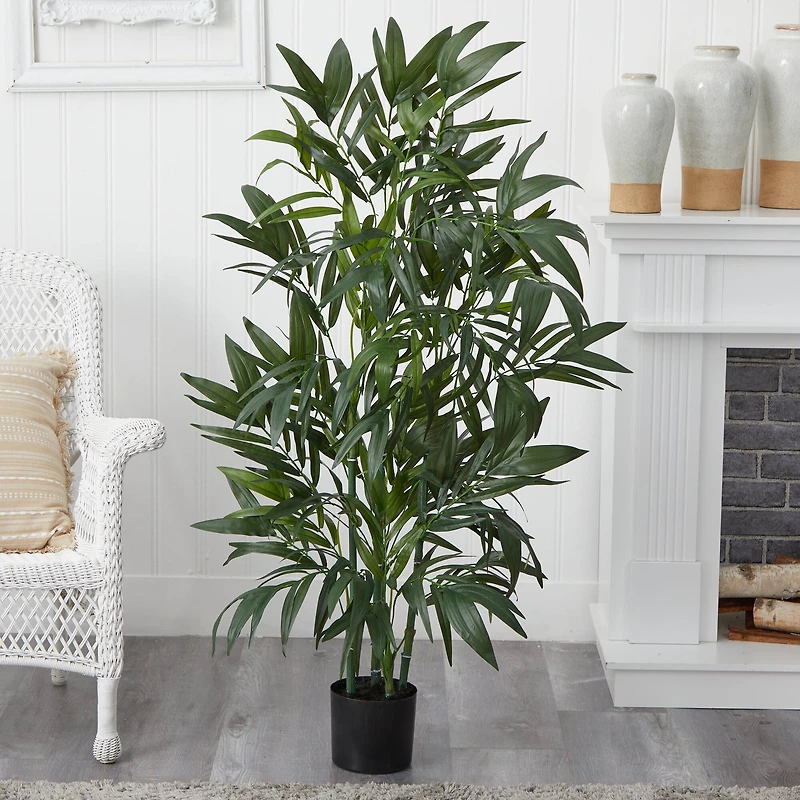 4ft. Potted Bamboo Palm Tree