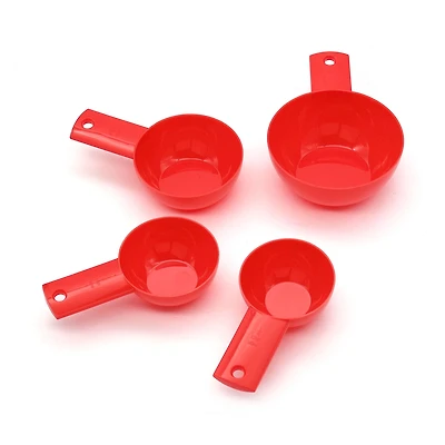 Red Measuring Cup Set by Fab Finds