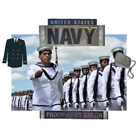 Navy Dimensional Stickers by Recollections™