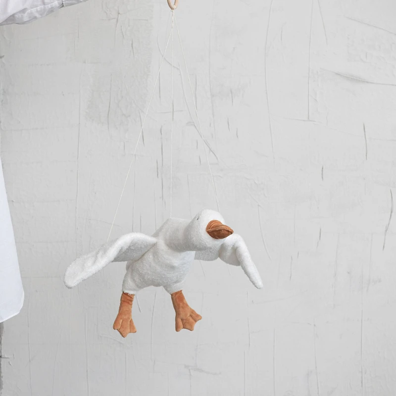 Hello Honey® Hanging Plush Goose Decoration