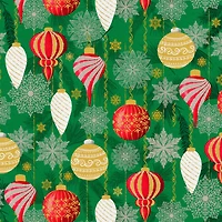 Fabric Editions Christmas Ornaments Cotton Fabric