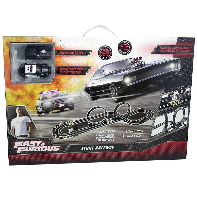 Fast & Furious: Stunt Raceway Slot Car Set