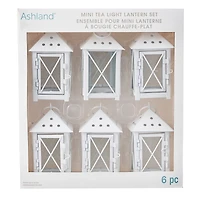 12 Packs: 6 ct. (72 total) White Mini Lanterns by Ashland®