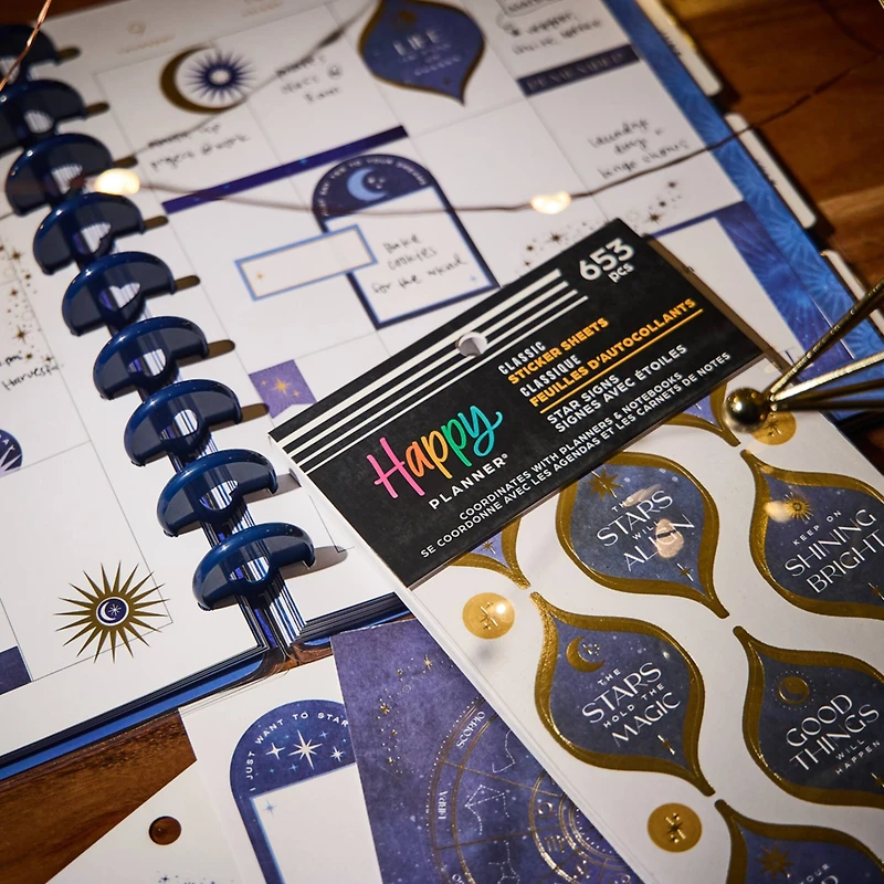 The Classic Happy Planner® Star Signs Sticker Book