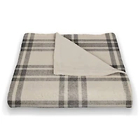 Plaid Coral Fleece Blanket