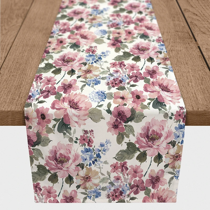 Pinks & Blues Outdoor Table Runner