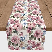 Pinks & Blues Outdoor Table Runner