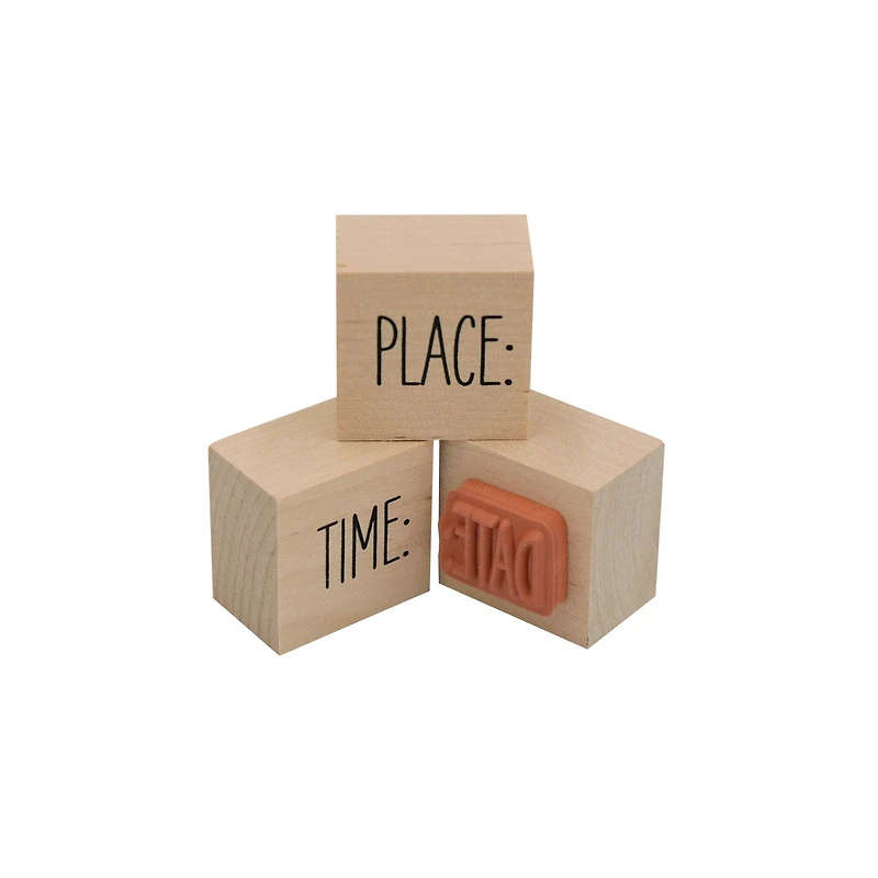 You're Invited Wood Stamp Set by Recollections™