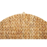 Brown Sea Grass Coastal Style Wall Shelf, 24" x 24" x 24"