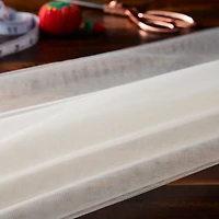 50 yd. Full Bolt: Eggnog Matte Tulle