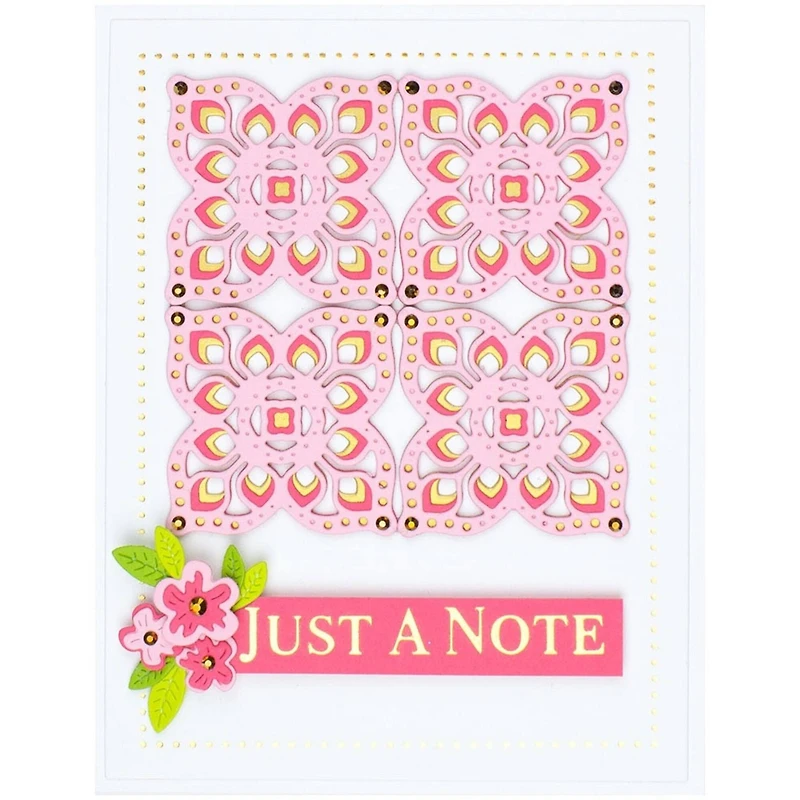 Spellbinders® Essential Sentiments Glimmer Hot Foil Plate