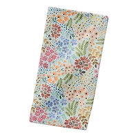 Wild Flower Floral Cotton Twill Napkin