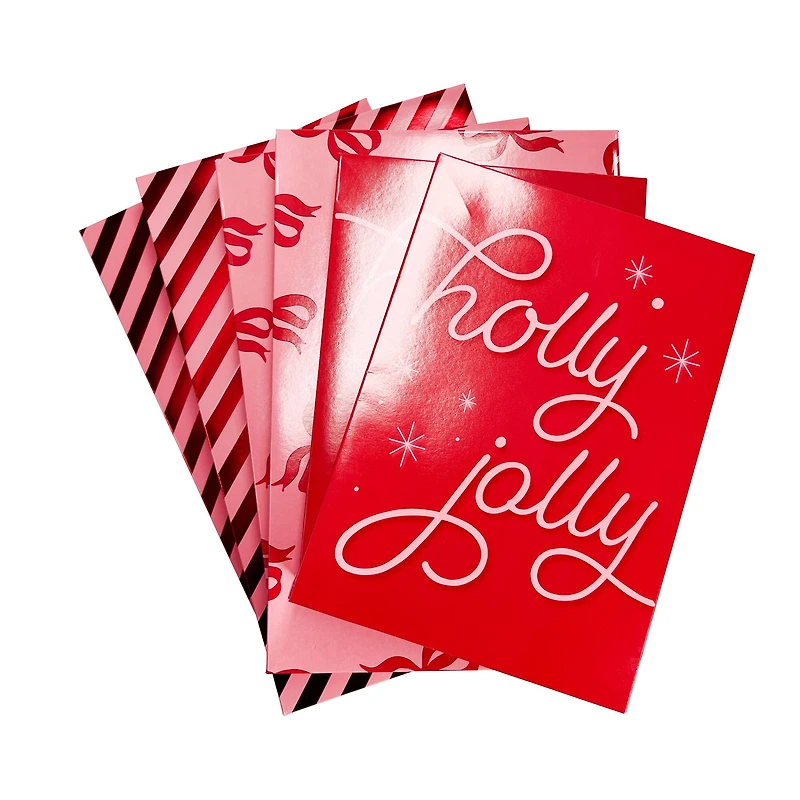 Holly Jolly Folded Gift Boxes Set by Celebrate It™