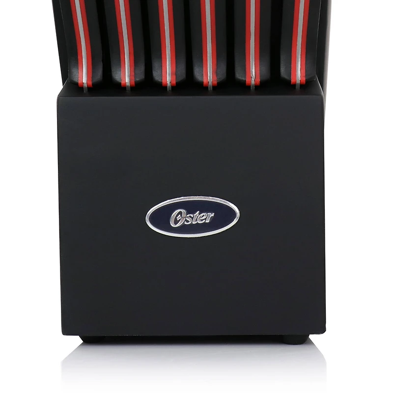 Oster Durbin 14-Piece Stainless Steel Cutlery Set with Block