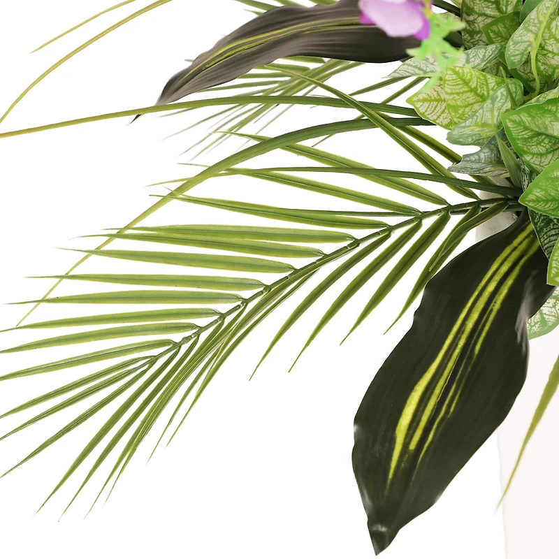 6ft. Artificial Wisteria Tree in White Decorative Pot