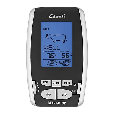 Escali Wireless Remote Thermometer & Timer