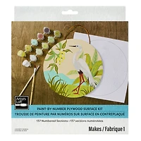 8" Paint-by-Number Plywood Surface Kit by Artist's Loft®
