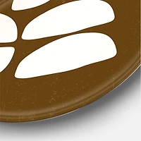 Designart - Abstract Composition of Minimal Half Moons