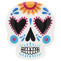 7" Sugar Skull Shaped Paper Plates, 12ct. by Ashland®