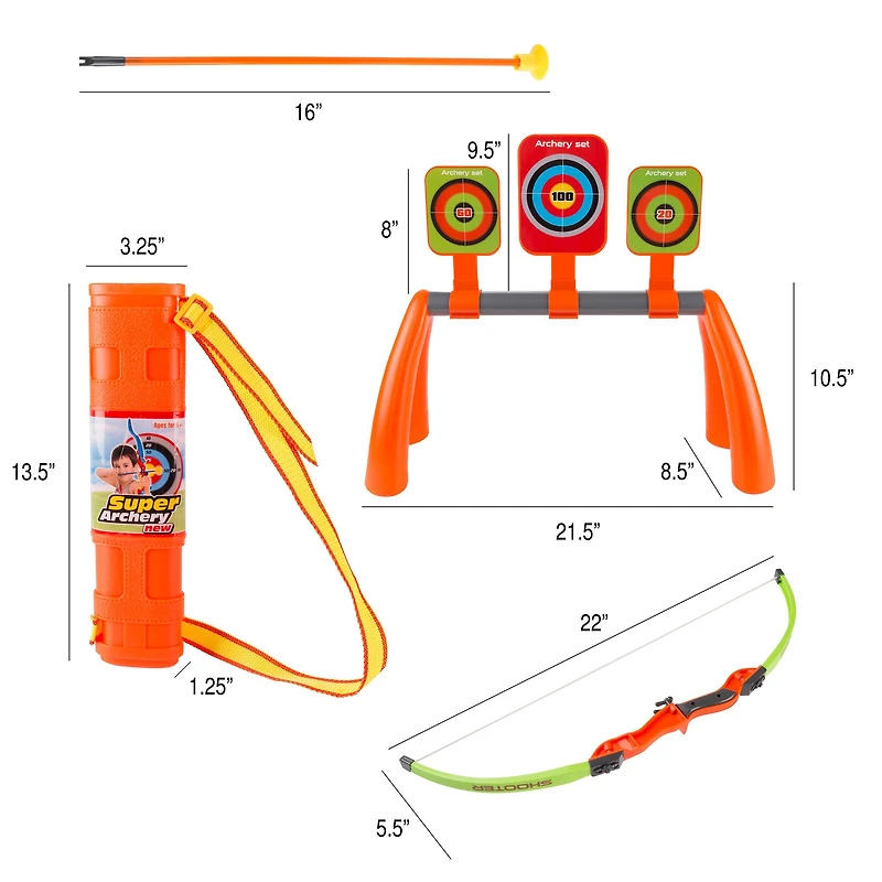 Toy Time Kids Beginner Toy Archery Set