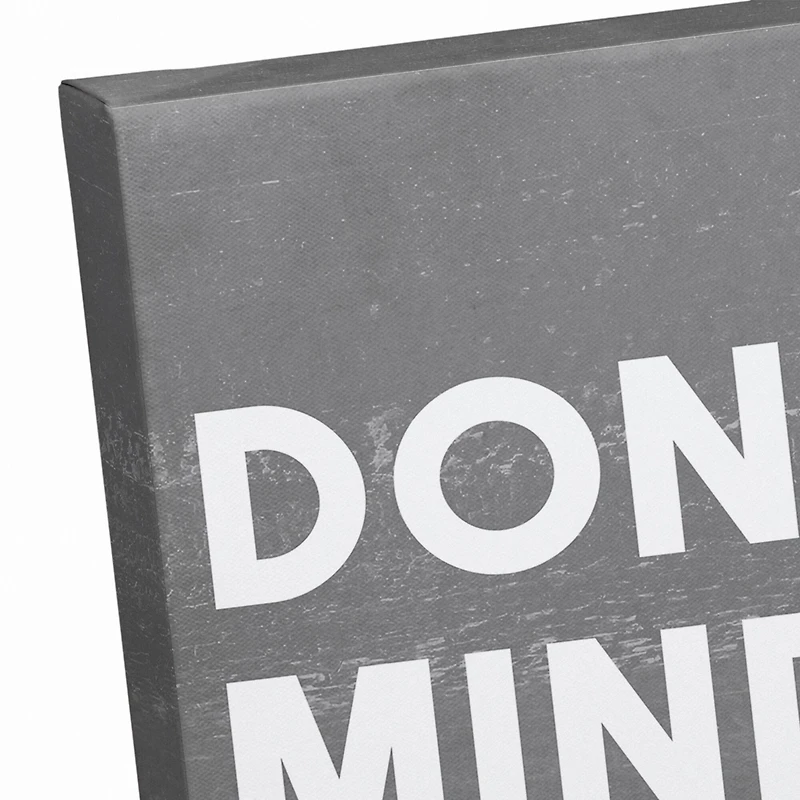 Don't Mind the Dog Hair Canvas Wall Art