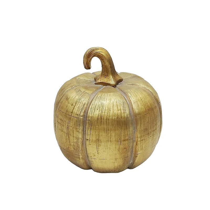 Gold Brushed Pumpkin Tabletop Décor by Ashland
