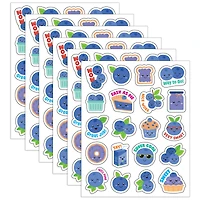 Teacher Created Resources® Blueberry Smelly Stickers, 6 Packs of 120 each