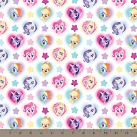 Hasbro My Little Pony Heart Toss Cotton Fabric