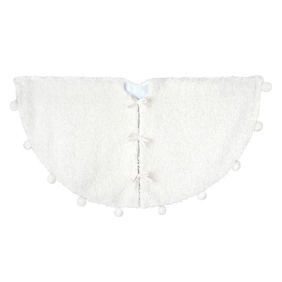 4ft. White Faux Fur Tree Skirt by Ashland®