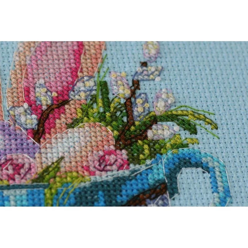 Abris Art Easter Bunny Cross-Stitch Kit