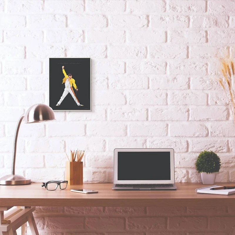 Stupell Industries Freddie Mercury Fashion Figure Wall Plaque