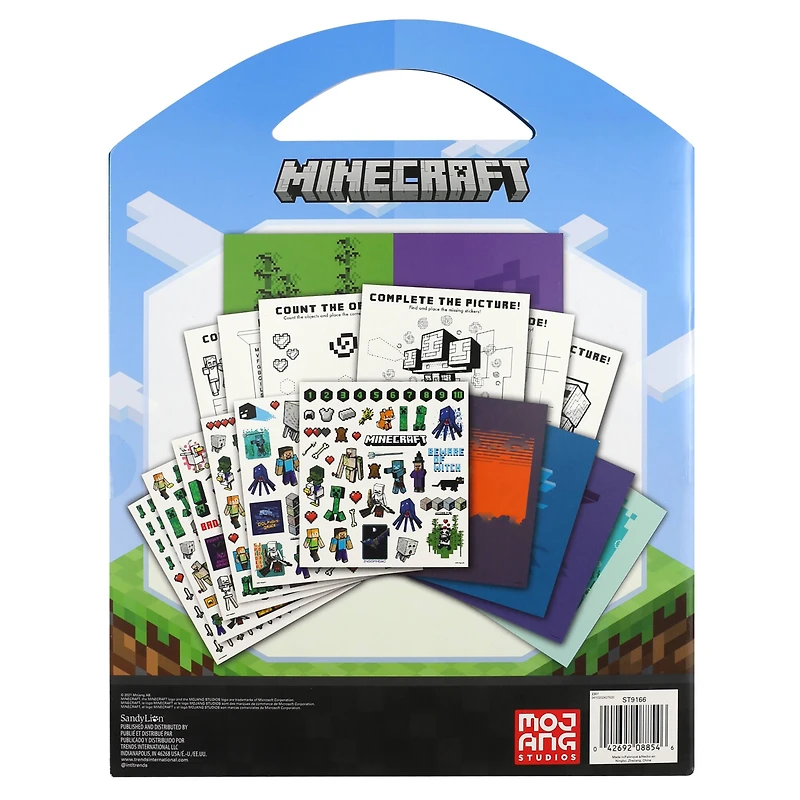 Minecraft Grab & Go Sticker Set