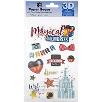 Paper House® Magical Memories 3D Stickers