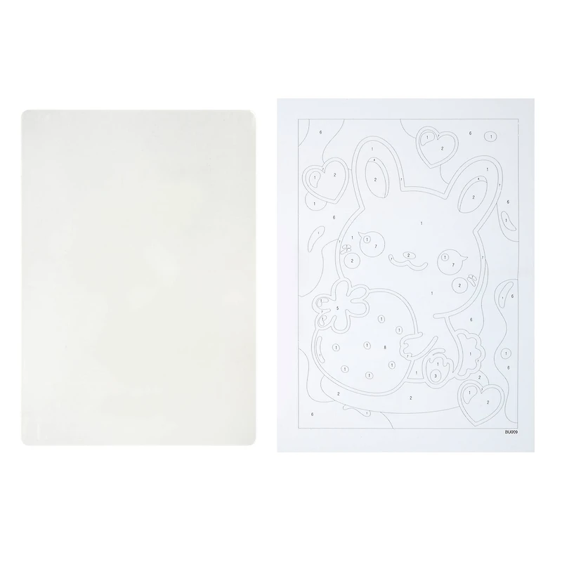 Kawaii Bunny Paint-by-Number Acrylic Surface Kit by Artist's Loft®