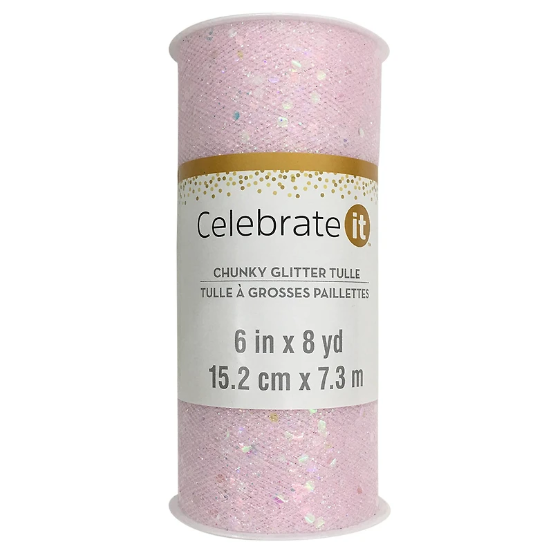 Chunky Glitter Tulle by Celebrate It