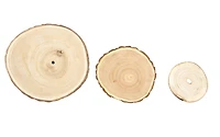 Hello Honey® 13" Large Round Paulownia Wood Slice