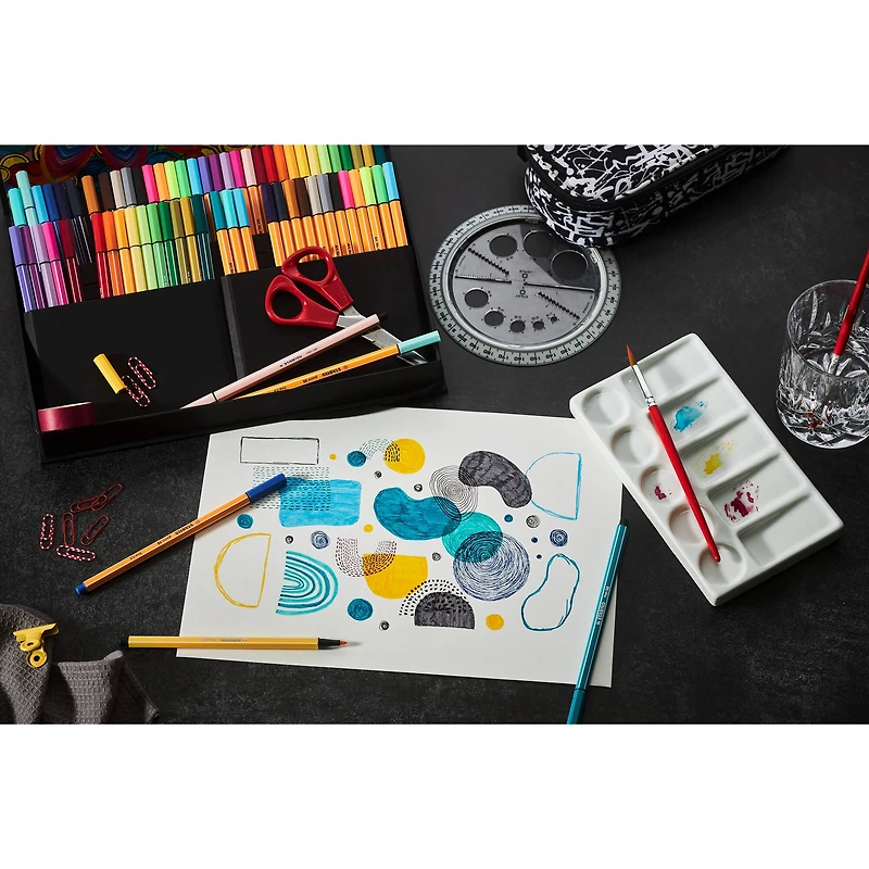 STABILO® 68-Piece ARTY 34 point 88 & 34 Pen 68 Hero Set