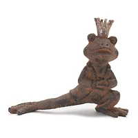 Royal Lounging Frog Figurine Set