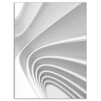 Designart - Fractal Bulgy Layered 3D Waves