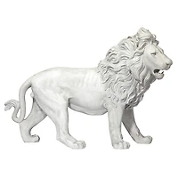 Design Toscano 25.5" Regal Lion Sentinel of Grisham Manor Statue with Left Foot Forward