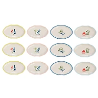 Hello Honey® 5" Hand Painted Stoneware Dish Set