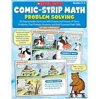 Scholastic Teaching Resources Comic-Strip Math: Problem Solving Book