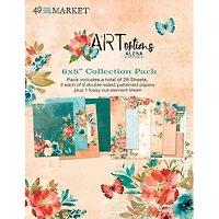 49 And Market ARToptions Alena Paper Pad Collection Pack, 6" x 8"