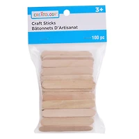 Mini Wood Craft Sticks by Creatology™